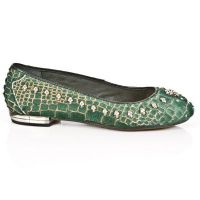  M.BL006-C3 PELO COCO VERDE VIVO NEGRO TPU NEGRO BAILARINAS T - 