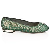 Туфли M.BL006-C3 PELO COCO VERDE VIVO NEGRO TPU NEGRO BAILARINAS T New Rock M.BL006-C3 - маленькая картинка