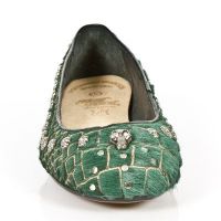 Туфли M.BL006-C3 PELO COCO VERDE VIVO NEGRO TPU NEGRO BAILARINAS T New Rock M.BL006-C3 - маленькая картинка