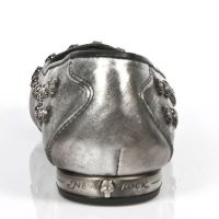 Туфли M.BL008-C2 BOX PLAMANE PIEL VIVO NEGRO TPU NEG BAILARINAS T New Rock M.BL008-C2 - маленькая картинка