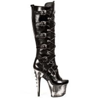 Сапоги M.DEVIL004-C1 NOMADA NEGRO DEVIL ACERO NEGRO New Rock M.DEVIL004-C1 - маленькая картинка