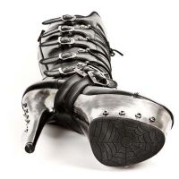 Сапоги M.DEVIL004-C1 NOMADA NEGRO DEVIL ACERO NEGRO New Rock M.DEVIL004-C1 - маленькая картинка