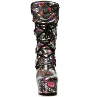 Сапоги M.DK011-C2 TIMBER PIN UP 01 PL DARK PIN UP 1 New Rock M.DK011-C2 - маленькая картинка