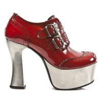 Туфли M.DK020-C4 CHAROL ROJO PL DARK METAL ACERO TACON ACERO New Rock M.DK020-C4 - маленькая картинка
