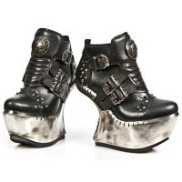 Ботинки M.EXT008-C1 NOMADA NEGRO ITALI NEGRO PL EXTREME ACERO New Rock M.EXT008-C1 - маленькая картинка