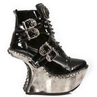 Ботинки M.EXT010-C2 CHAROL NEGRO PLATAFORMA EXTREME ACERO New Rock M.EXT010-C2 - маленькая картинка