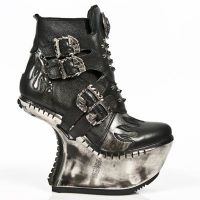  M.EXT011-C1 NOMADA NEGRO, PULIK ACERO, PLATF. EXTREME ACERO New Rock M.EXT011-C1 -  