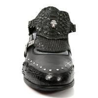 Ботинки M.HY002-S1 PITON NEGRO, ITALI NEGRO, PULIK ACERO, HYBRID NEG New Rock M.HY002-S1 - маленькая картинка