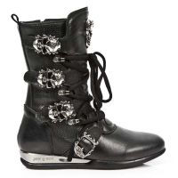 Сапоги M.HY017-C1 NOMADA NEGRO HYBRID NEGRO CUÑA ACERO New Rock M.HY017-C1 - маленькая картинка