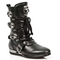 Сапоги M.HY017-C1 NOMADA NEGRO HYBRID NEGRO CUÑA ACERO New Rock M.HY017-C1 - маленькая картинка