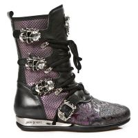  M.HY017-C4 VINTAGE FLOWER LILA NOMADA NEGRO ANTIK LILA PER H - 