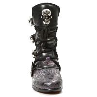 Сапоги M.HY017-C4 VINTAGE FLOWER LILA NOMADA NEGRO ANTIK LILA PER H New Rock M.HY017-C4 - маленькая картинка