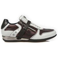  M.HY018-C3 NAPA BLANCA BOX ROJO METAL ITALI NEGRO HYBRID NEG - 