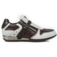 Ботинки M.HY018-C3 NAPA BLANCA BOX ROJO METAL ITALI NEGRO HYBRID NEG New Rock M.HY018-C3 - маленькая картинка