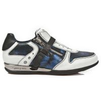 Ботинки M.HY018-C4 NAPA BLANCA BOX AZUL METAL ITALI NEGRO HYBRID NEG New Rock M.HY018-C4 - маленькая картинка
