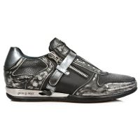 M.HY018-C5 VINTAGE RASPADO NEGRO ITALI NEGRO ANTIK ACERO - 
