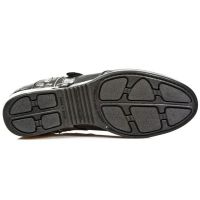 Ботинки M.HY018-C5 VINTAGE RASPADO NEGRO ITALI NEGRO ANTIK ACERO New Rock M.HY018-C5 - маленькая картинка
