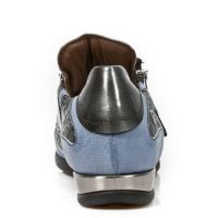 Ботинки M.HY018-C8 BOX TALCO AZUL VINTAGE FLOWER NEGRO PULIK ACERO E New Rock M.HY018-C8 - маленькая картинка