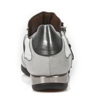 Ботинки M.HY018-C9 BOX TALCO PLATA VINTAGE FLOWER BLANCO PLATA PULIK New Rock M.HY018-C9 - маленькая картинка