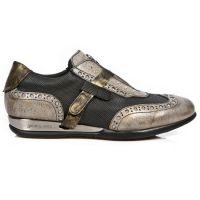 Ботинки M.HY019-C4 BOX ORO TALCO ITALI NEGRO DIAMANTE GRAB BOX OROMA New Rock M.HY019-C4 - маленькая картинка
