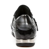 Ботинки M.HY019-S1 PULIK NEGRO VINTAGE NEGRO PULIK ACERO PLANING NEG New Rock M.HY019-S1 - маленькая картинка