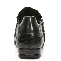 Ботинки M.HY028-S1 PITON LUX NEGRO, ITALI NEGRO DIAMANTE GRABADO OX New Rock M.HY028-S1 - маленькая картинка