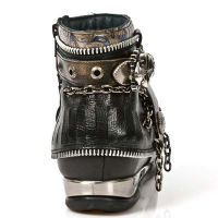 Ботинки M.HY101-C6 VINTAGE FLOWER COBRE NOMADA NEGRO BOX OROMANE HYB New Rock M.HY101-C6 - маленькая картинка