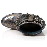 Ботинки M.HY101-C6 VINTAGE FLOWER COBRE NOMADA NEGRO BOX OROMANE HYB New Rock M.HY101-C6 - маленькая картинка