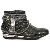 Ботинки M.HY101-C7 VINTAGE FLOWER NEGRO NOMADA NEGRO BOX PLANE New Rock M.HY101-C7 - маленькая картинка