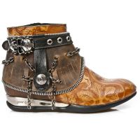 Ботинки M.HY101-C8 VINTAGE FLOWER CUERO ALASKA CUERO NOMADA NEGRO HY New Rock M.HY101-C8 - маленькая картинка