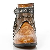 Ботинки M.HY101-C8 VINTAGE FLOWER CUERO ALASKA CUERO NOMADA NEGRO HY New Rock M.HY101-C8 - маленькая картинка