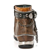 Ботинки M.HY101-C8 VINTAGE FLOWER CUERO ALASKA CUERO NOMADA NEGRO HY New Rock M.HY101-C8 - маленькая картинка