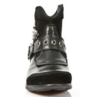 Ботинки M.HY103-C1 VELOUR NEGRO NOMADA NEGRO HYBRID NEGRO TACON ACER New Rock M.HY103-C1 - маленькая картинка