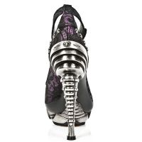  M.MAG001-R8 BOX FUCSIA METAL ENCAJE 54 PIEL VIVO NEGRO MAGNE New Rock M.MAG001-R8 -  