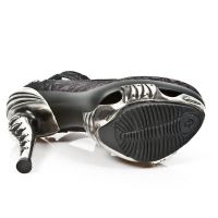  M.MAG001-R8 BOX FUCSIA METAL ENCAJE 54 PIEL VIVO NEGRO MAGNE New Rock M.MAG001-R8 -  