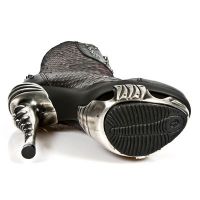 Ботильоны M.MAG003-C1 NOMADA NEGRO SERPENTE LILA MAGNETO ACERO New Rock M.MAG003-C1 - маленькая картинка