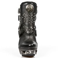 Ботильоны M.MAG010-C1 NOMADA NEGRO, ITALI NEGRO, MAGNETO ACERO New Rock M.MAG010-C1 - маленькая картинка