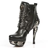 Ботильоны M.MAG010-C1 NOMADA NEGRO, ITALI NEGRO, MAGNETO ACERO New Rock M.MAG010-C1 - маленькая картинка