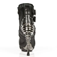 Ботильоны M.MAG010-C1 NOMADA NEGRO, ITALI NEGRO, MAGNETO ACERO New Rock M.MAG010-C1 - маленькая картинка