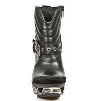 Ботильоны M.MAG014-C4 VELOUR NEGRO NOMADA ITALI NEGRO MAGNETO ACERO New Rock M.MAG014-C4 - маленькая картинка