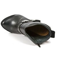 Ботильоны M.MAG014-C4 VELOUR NEGRO NOMADA ITALI NEGRO MAGNETO ACERO New Rock M.MAG014-C4 - маленькая картинка
