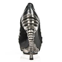 Туфли M.MAG018-C2 SOFT NEGRO PELO SERPIENTE NEGRO VIVO NEGRO MAGNE New Rock M.MAG018-C2 - маленькая картинка