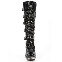 Сапоги M.MAG031-C2 CHAROL NEGRO MAGNETO ACERO New Rock M.MAG031-C2 - маленькая картинка
