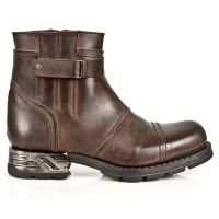 Ботинки M.MR013-C2 ALASKA CAMEL MOTOROCK MARRON TACON ACERO New Rock M.MR013-C2 - маленькая картинка
