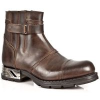 Ботинки M.MR013-C2 ALASKA CAMEL MOTOROCK MARRON TACON ACERO New Rock M.MR013-C2 - маленькая картинка