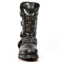 Ботинки M.MR019-C3 ITALI NEGRO, NOMADA NEGRO, MOTOROCK NEGRO GRAFITO New Rock M.MR019-C3 - маленькая картинка