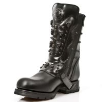 Ботинки M.MR019-C3 ITALI NEGRO, NOMADA NEGRO, MOTOROCK NEGRO GRAFITO New Rock M.MR019-C3 - маленькая картинка