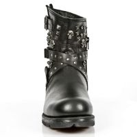 Ботинки M.MR021-C1 BUFALO NEGRO ITALI NEGRO MOTOROCK NEGRO TACON ACE New Rock M.MR021-C1 - маленькая картинка
