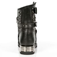 Ботинки M.MR021-C1 BUFALO NEGRO ITALI NEGRO MOTOROCK NEGRO TACON ACE New Rock M.MR021-C1 - маленькая картинка
