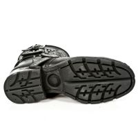 Ботинки M.MR021-C1 BUFALO NEGRO ITALI NEGRO MOTOROCK NEGRO TACON ACE New Rock M.MR021-C1 - маленькая картинка